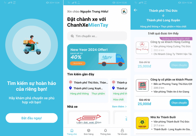 Chanh Xe Mien Tay (Mobile)